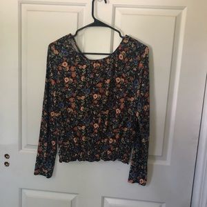 AE Super Soft Floral Top